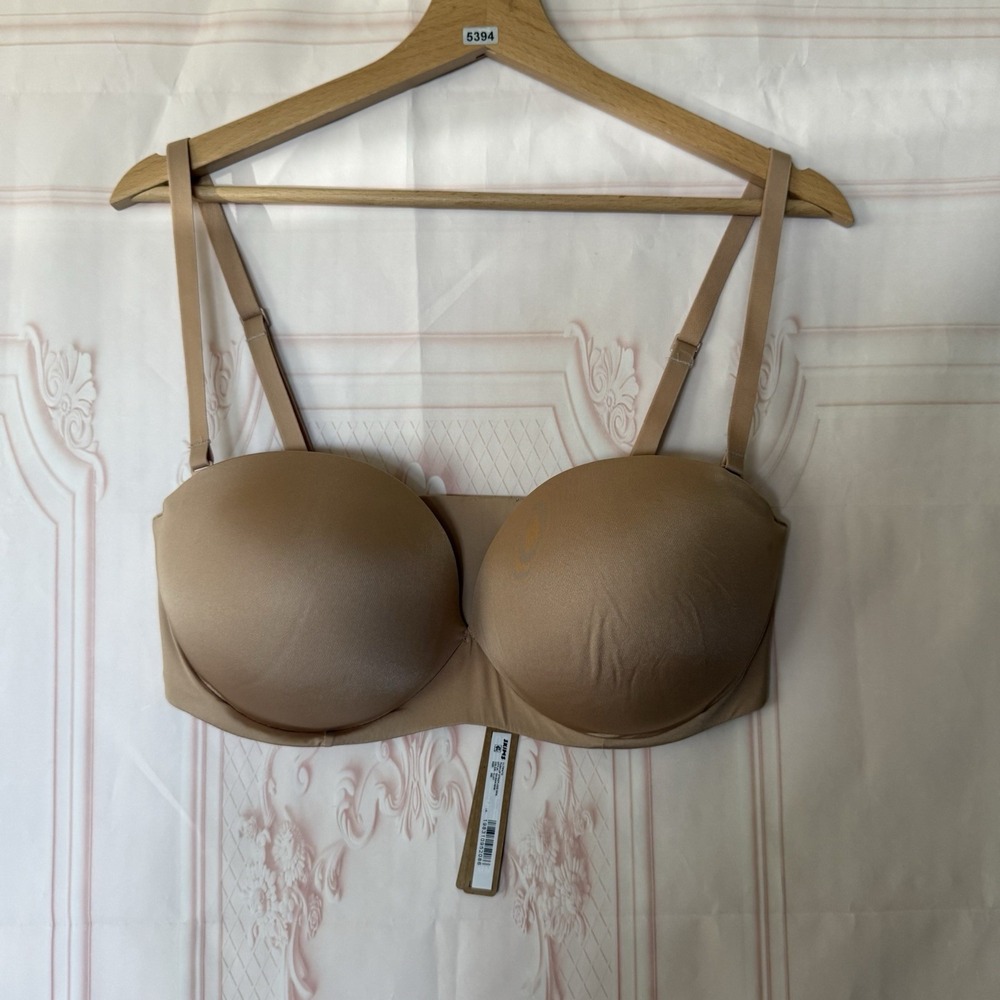 Skims Ultimate Push Up Strapless Bra In Clay Size 36D NWT $64